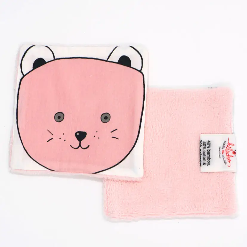 Lingettes lavables Chat (en précommande)