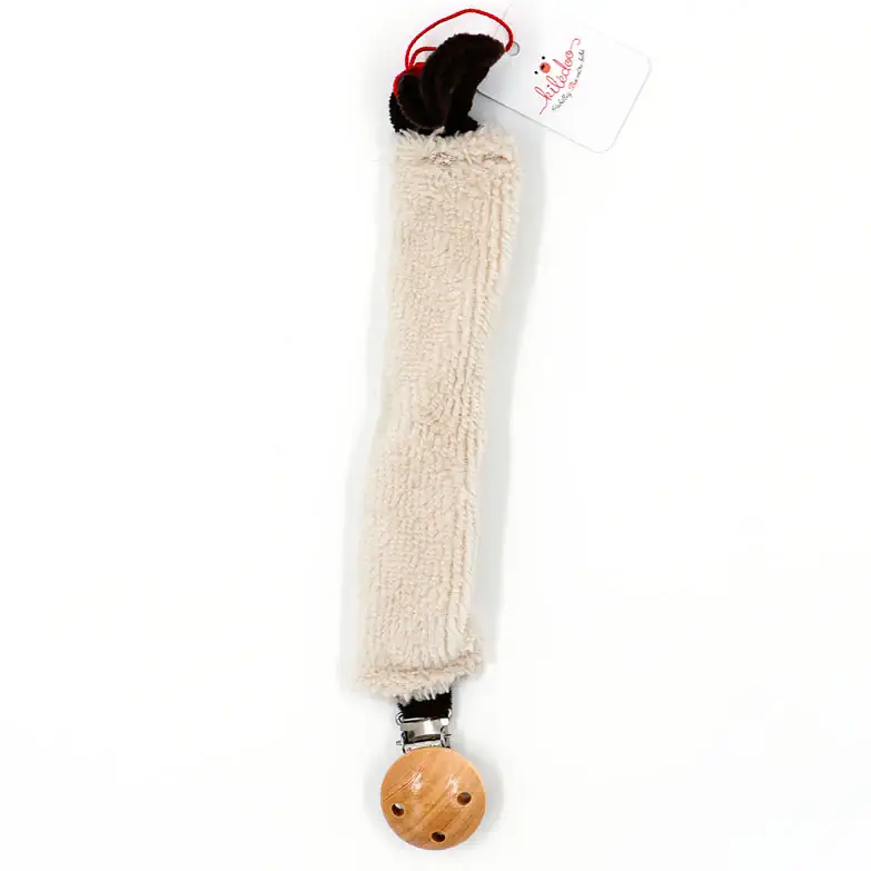 4.Attache-tétine beige