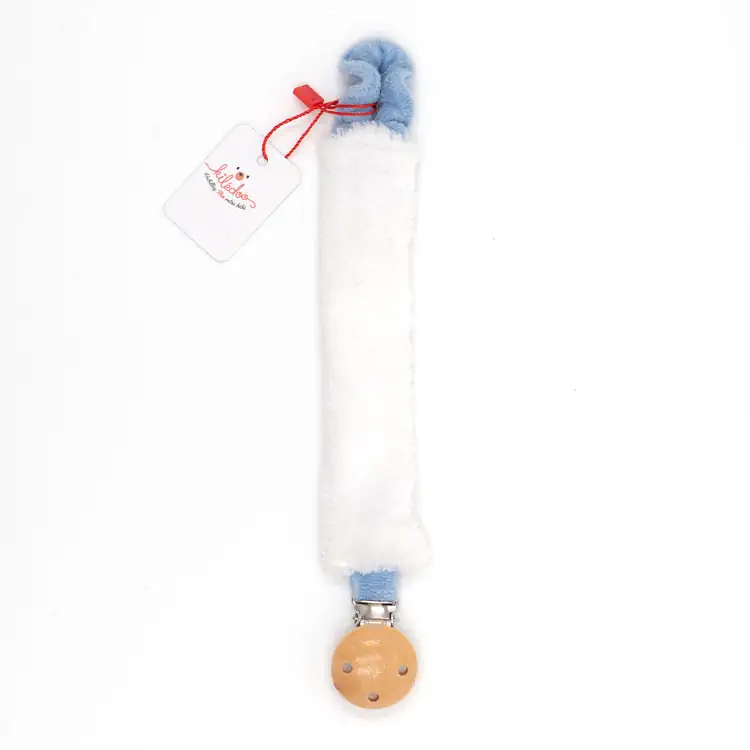 5.Attache-tétine blanc