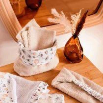 Coffret soin du visage beige